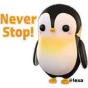 Never
Stop!
@lexa