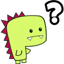 Más dinosaurios kawaii 2