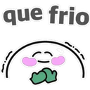 que frio