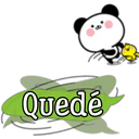 Quedé