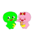 Dino Baby Couple   (Mov) 20