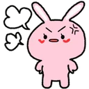 Mr. Rabbit Pink    (C) 4