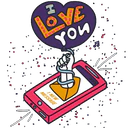 OVE
YOu
1 NEW
MESSAGE
100