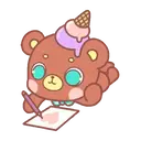 Ice cream BEAR mou 8