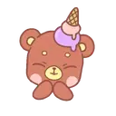 Ice cream BEAR mou 12
