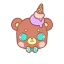 Ice cream BEAR mou 5