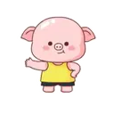 Happy daily life of cute piggy MOV 9
