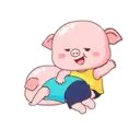 Happy daily life of cute piggy MOV 27