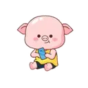Happy daily life of cute piggy MOV 24