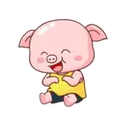 Happy daily life of cute piggy MOV 8