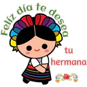 iz día te
0
desed
tu
hermana