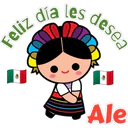 Feliz dia les
desea
Ale