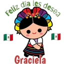 Feliz día les desea
Graciela