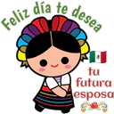 Feliz dia te desea
tu
futura
esposa