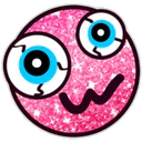 Gold Emoji Pink 10