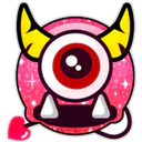 Gold Emoji Pink 8