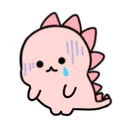 Pink Dino 5