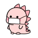 Pink Dino 16