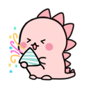 Pink Dino 15