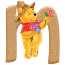 WINNIE POOH ABC FLORES BLANCA AT 19