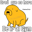 Creó que es hora
Zambrano Sticker
ZambranoSticker
De ir al Gym