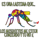 ES UNA LASTIMA QUE...
Ivanal
LOS MOSQUITOS ME ESTEN
COMIENDO Y TU NO: