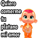 Quiero
Comerme
tu
platano
mi amor