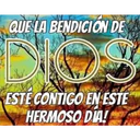 QUE LA BENDICIÓN DE
DIOS
ESTE CONTIGO EN ESTE
HERMOSO DIA!