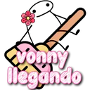 vonny llegando
