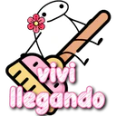 VIVI llégando D