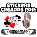 STICKERS
CREADOS POR:
$2
+ Diégató +