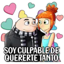 SOY CULPABLE DE
QUERERTE TANTO