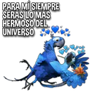 PARA MÍ SIEMPRE
SERAS LO MAS
HERMOSO DEL
UNIVERSO