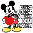 QUIERO
QUE SEAS
LADUENA
DE MI
CORAZON