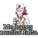 Me haces
mucha falta