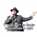 Yque we? te hago
un corridoo que