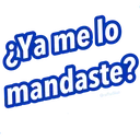 Ya me lo
mandaste?
Graffaciaz