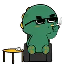 Grumpy Dino 4 mov. 23
