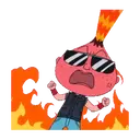 chibi rock and roll🤘🎵🎶 mov 22