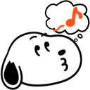Snoopy Gordito🤍🖤🇲🇽Clásica 5