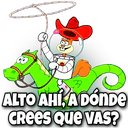 ALTO AHÍ, A DONDE
CRees Que VAS?
