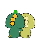 Grumpy Dino 4 mov. 2