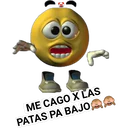 ME CAGO X LAS
PATAS PA BAJO