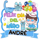 FASC
FELIZ DÍA
DEL
NINO
ANDRE
Melissa & Ainare!