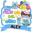 FELIZ DIA
DEL
NIÑO
ALEX
Melissa & Ainare!