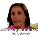 Osea que no hay
cervezas