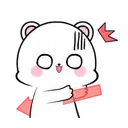 ‍ ️Lovely White Bear 6 MOV. 3