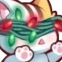 Michi Emotes Navideños ️ 6