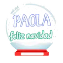 PAOLA feliz navidad