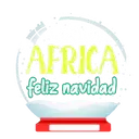 ÁFRICA feliz,navidad ני
